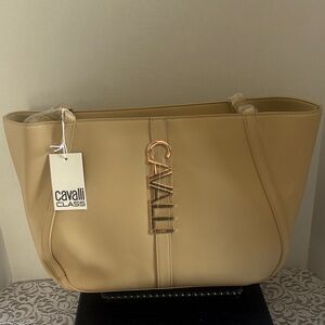Cavalli Class Sandra Shopper Almond Buff